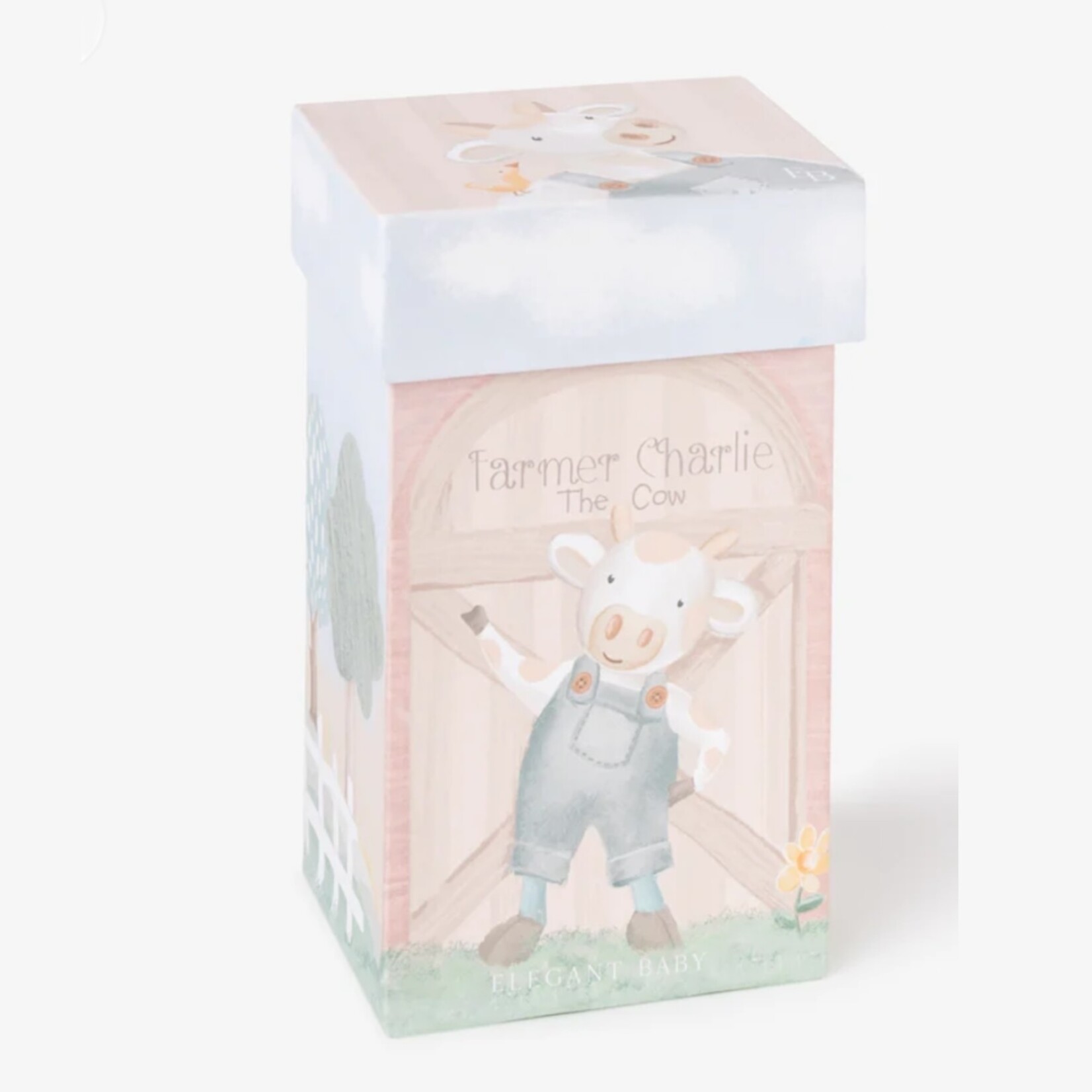 Elegant Baby Charlie the Cow Gift Set