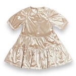 Vignette Alice Velvet Wheat Dress