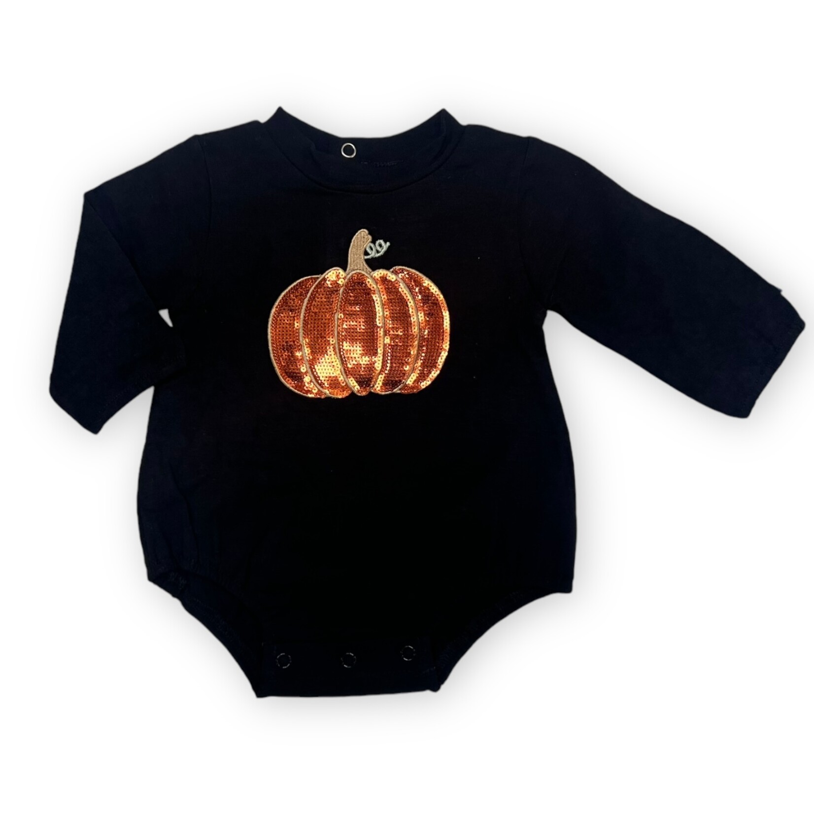 Emma Jean Pumpkin Sequin Bubble