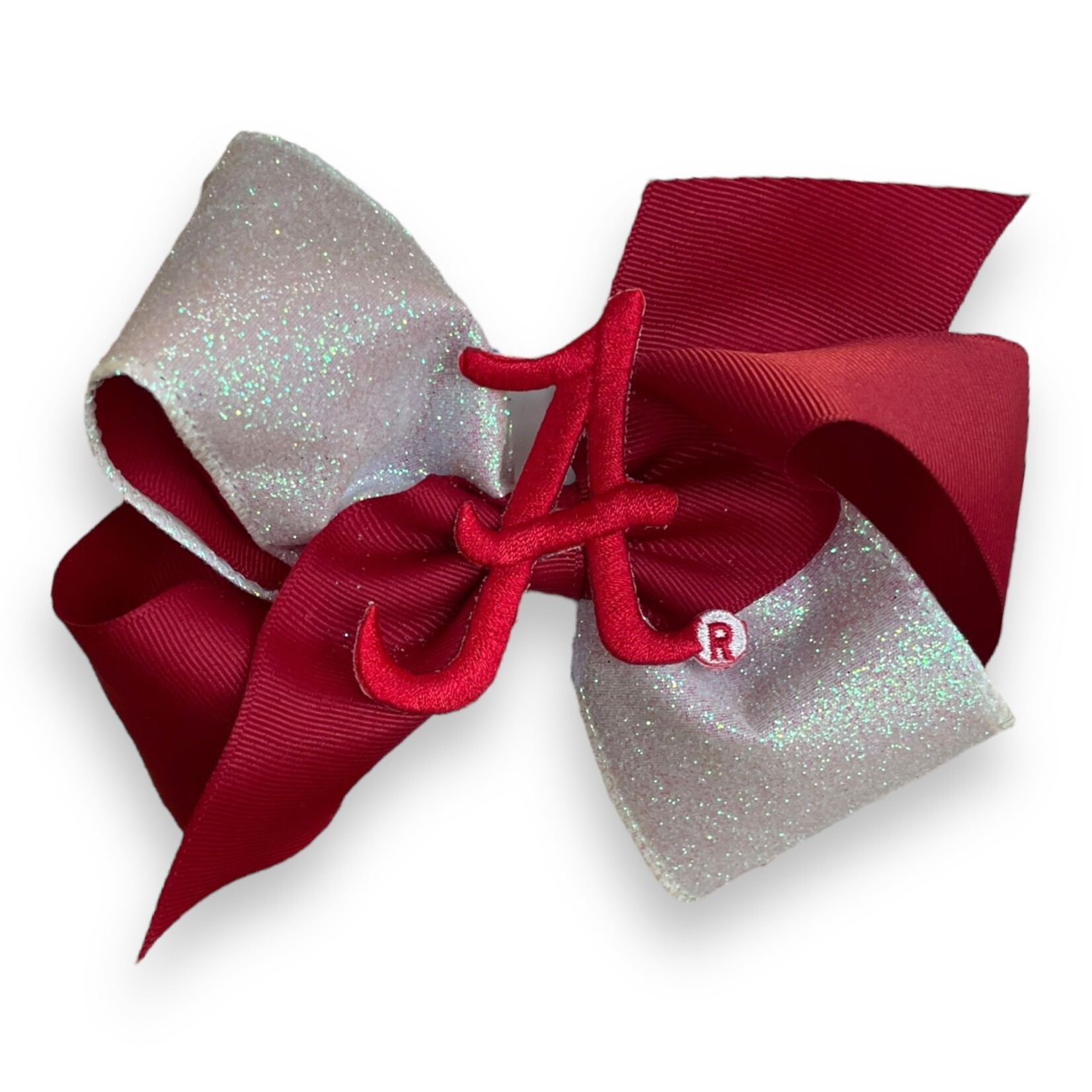 Wee Ones Alabama Glitter King Bow