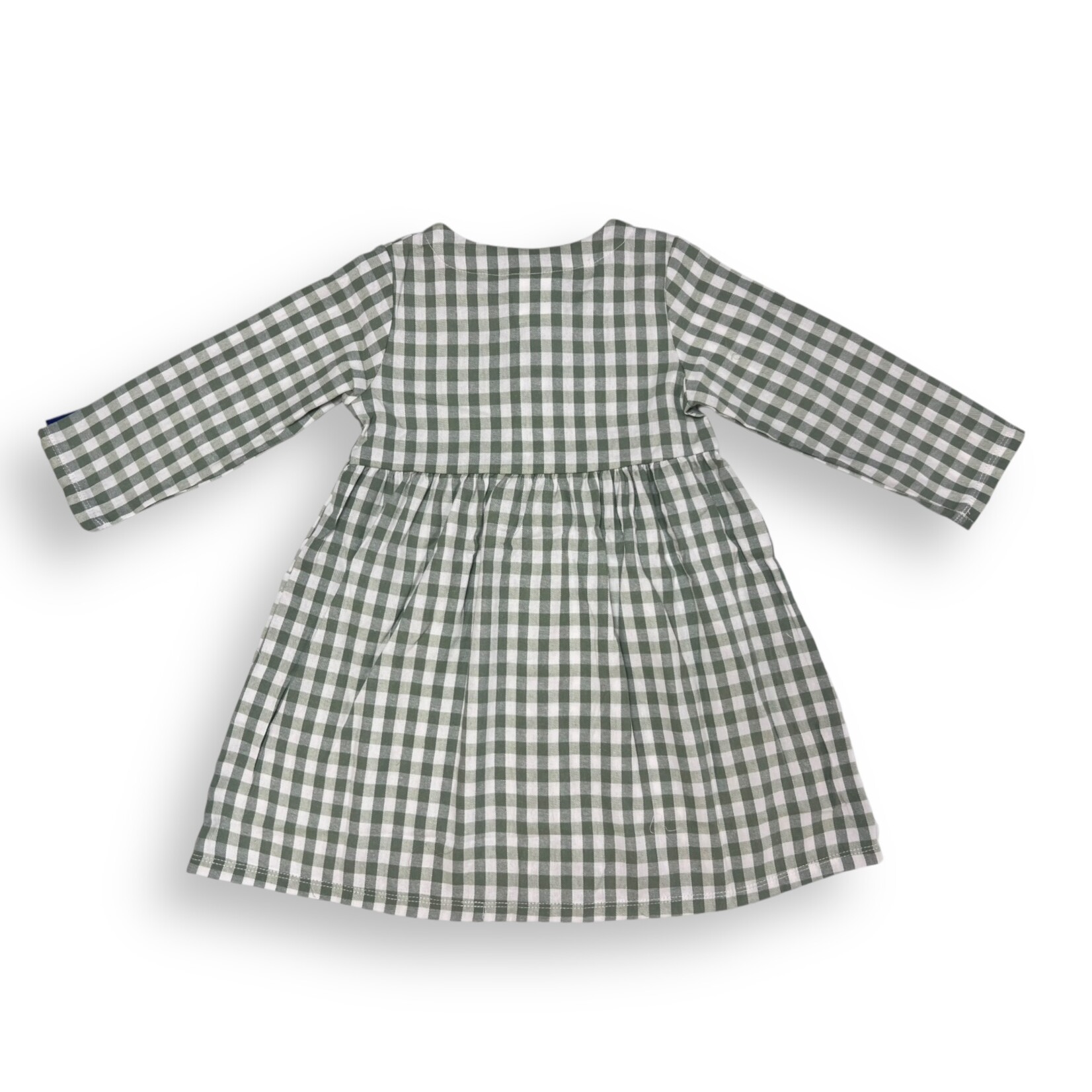 Emma Jean Skylar Sage Gingham Dress