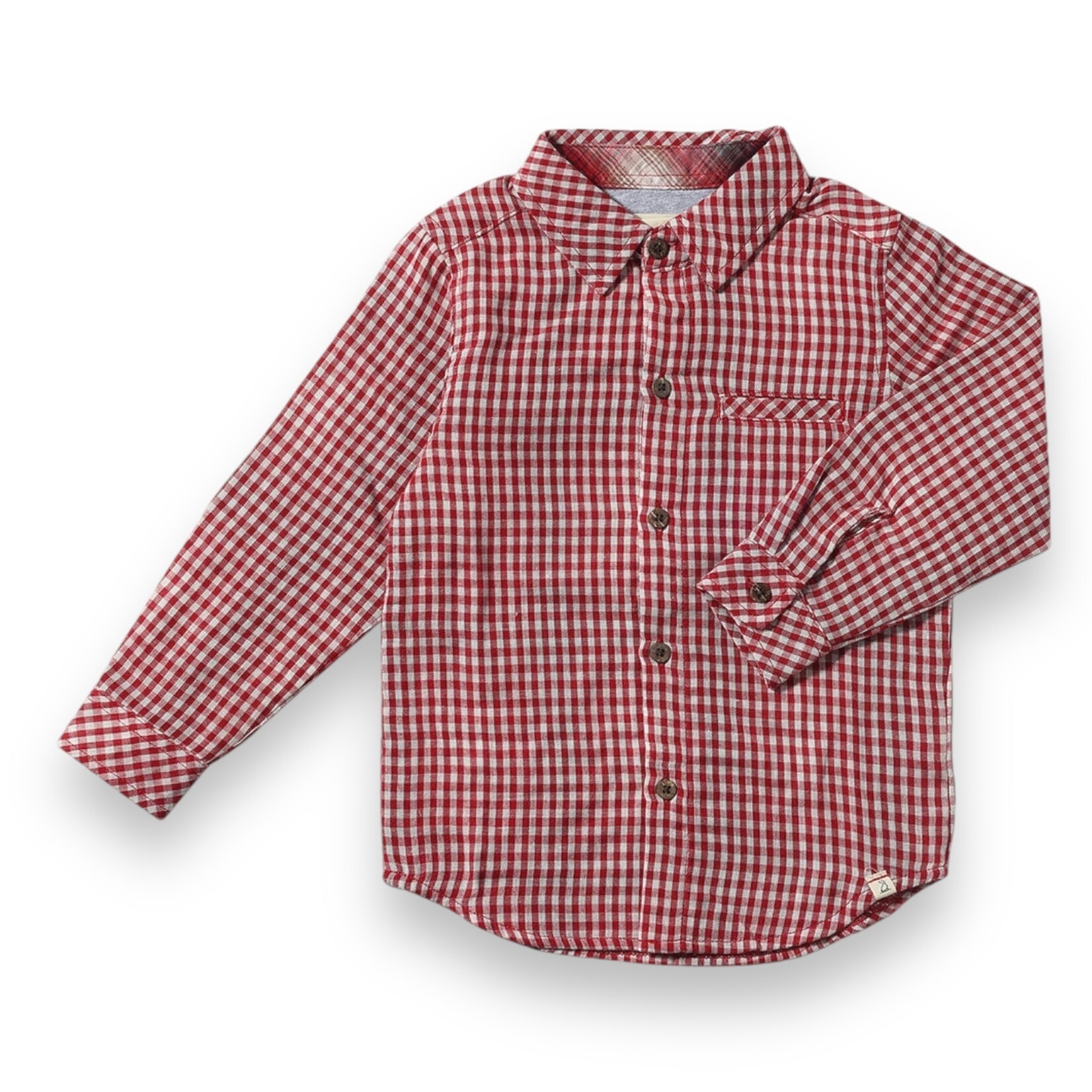 Me & Henry Red Plaid Shirt