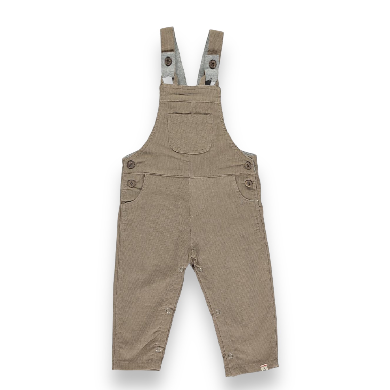 Boys Brown Corded Overalls by Me & Henry