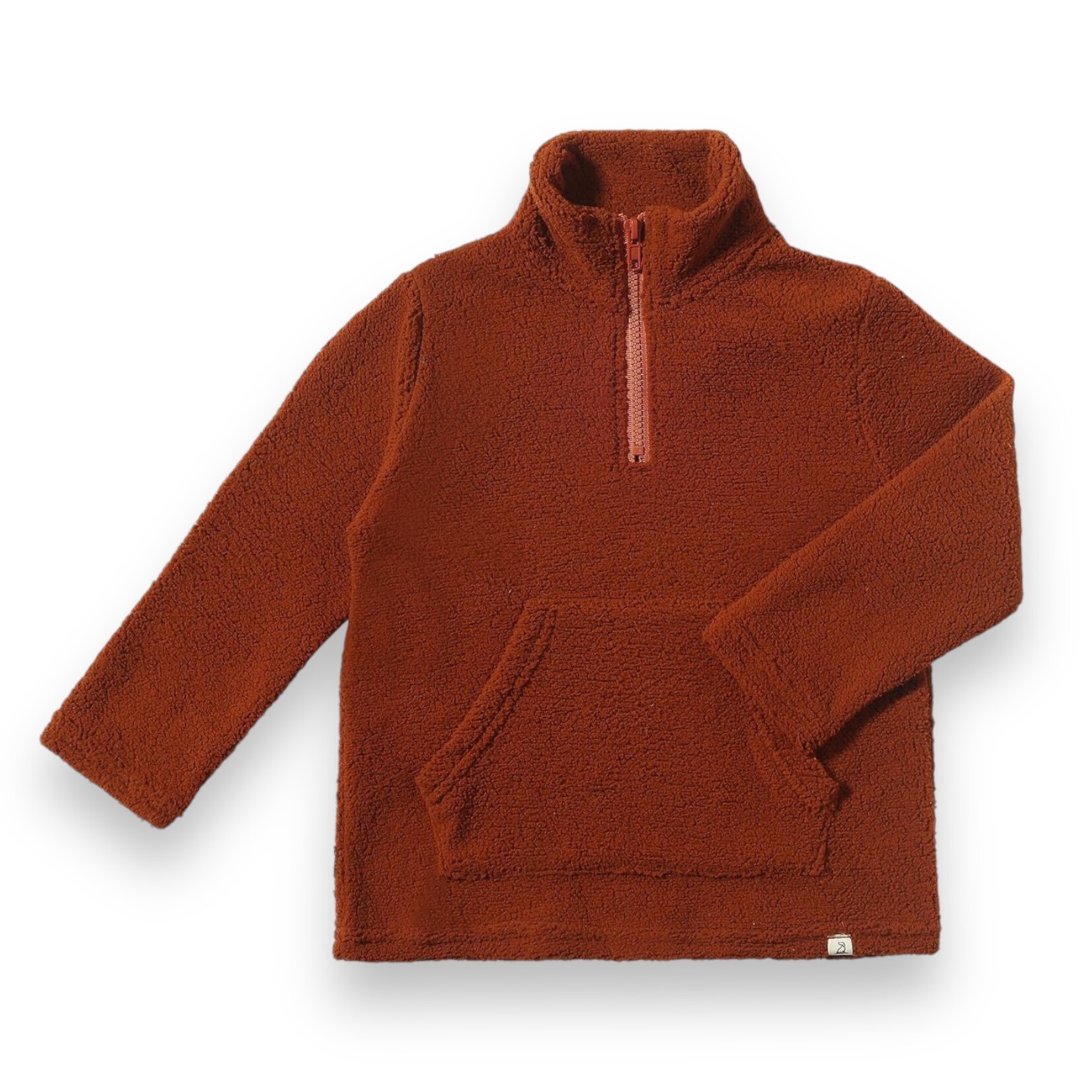 Me & Henry Brown Rust Sherpa Jacket