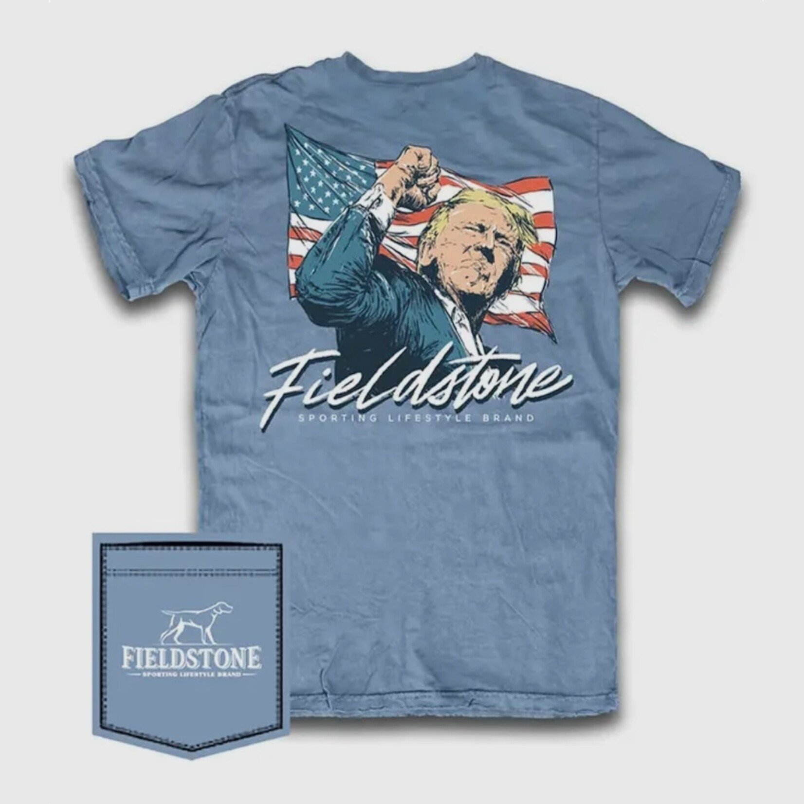 Fieldstone Trump Rally S/S Kids Shirt