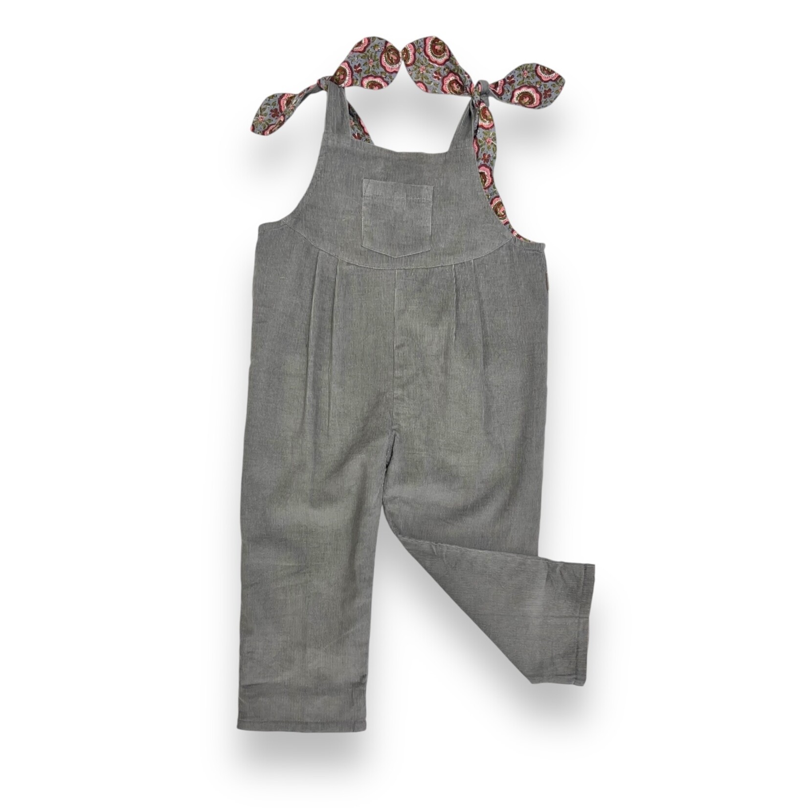 Yo Baby Maroon/Blue Reversible Overall