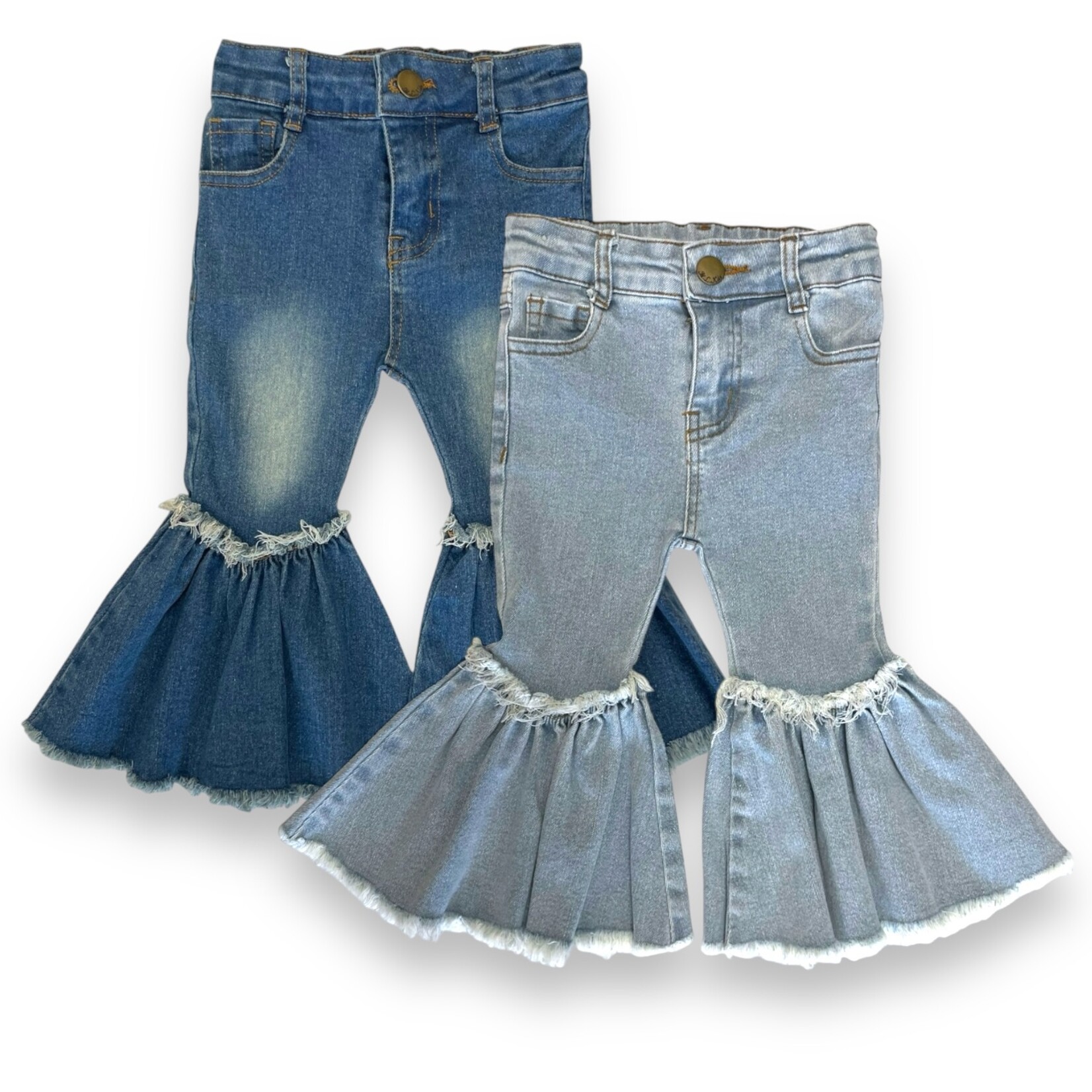 ML Kids Single Bell Fringe Jeans