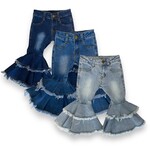 ML Kids Double Ruffle Bell Jeans