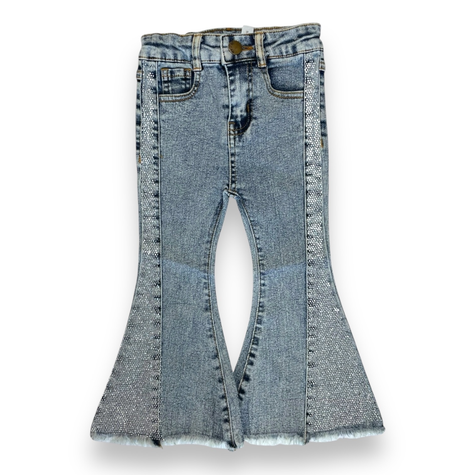 ML Kids Diamond Dazzle Flair Jeans - Ruffle Me This