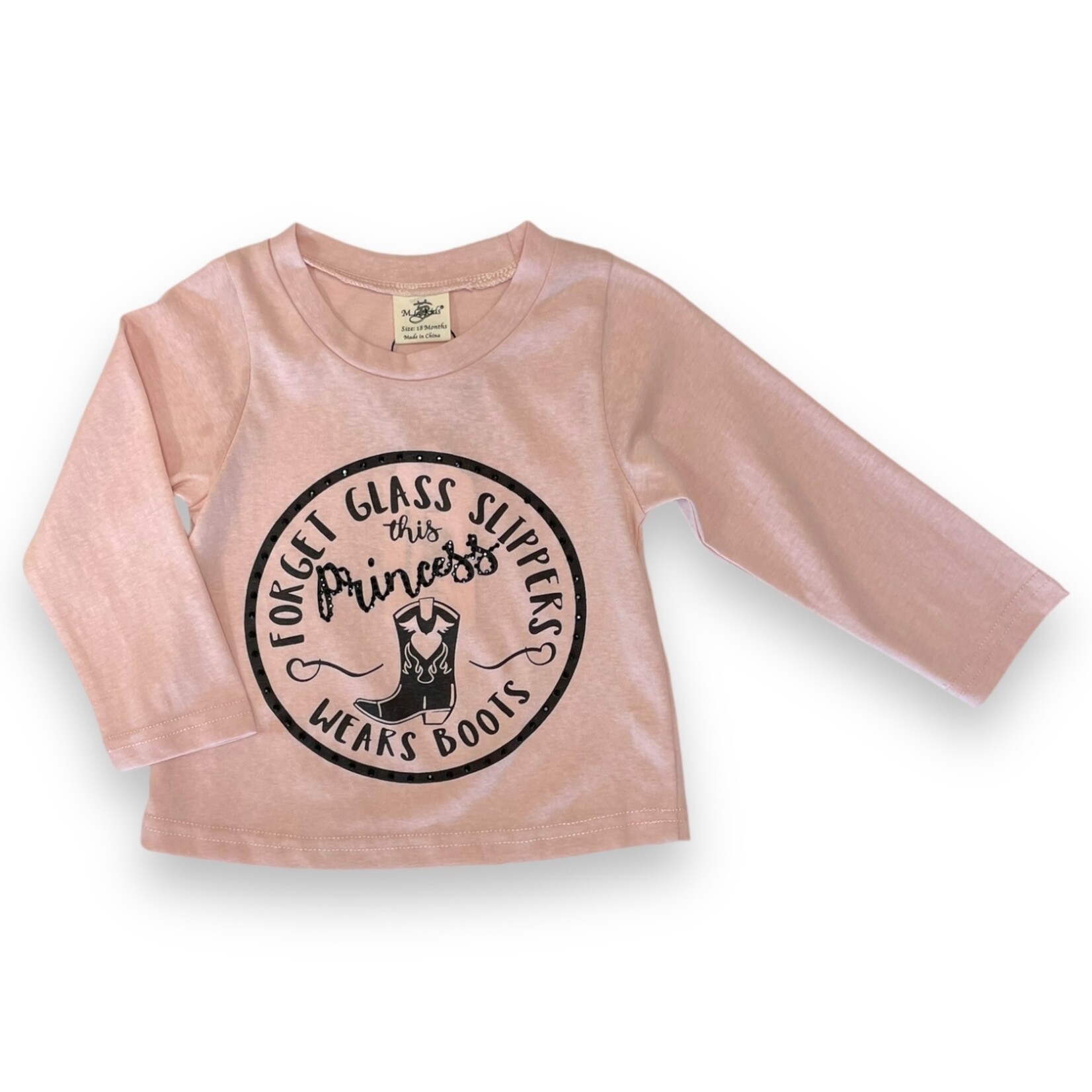 ML Kids Princess Wears Boots Shirt