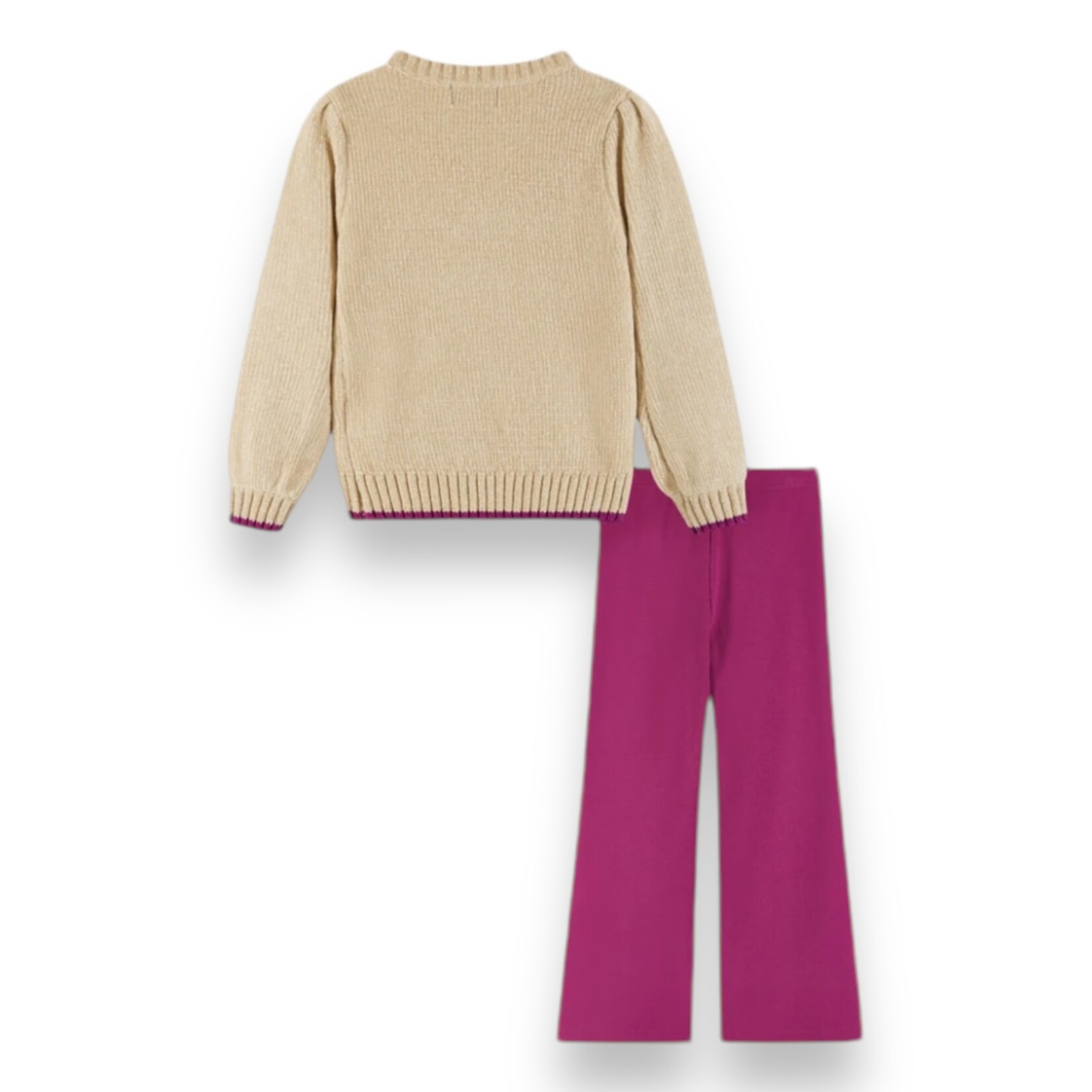 Andy & Evan Crochet Autumn Legging Set