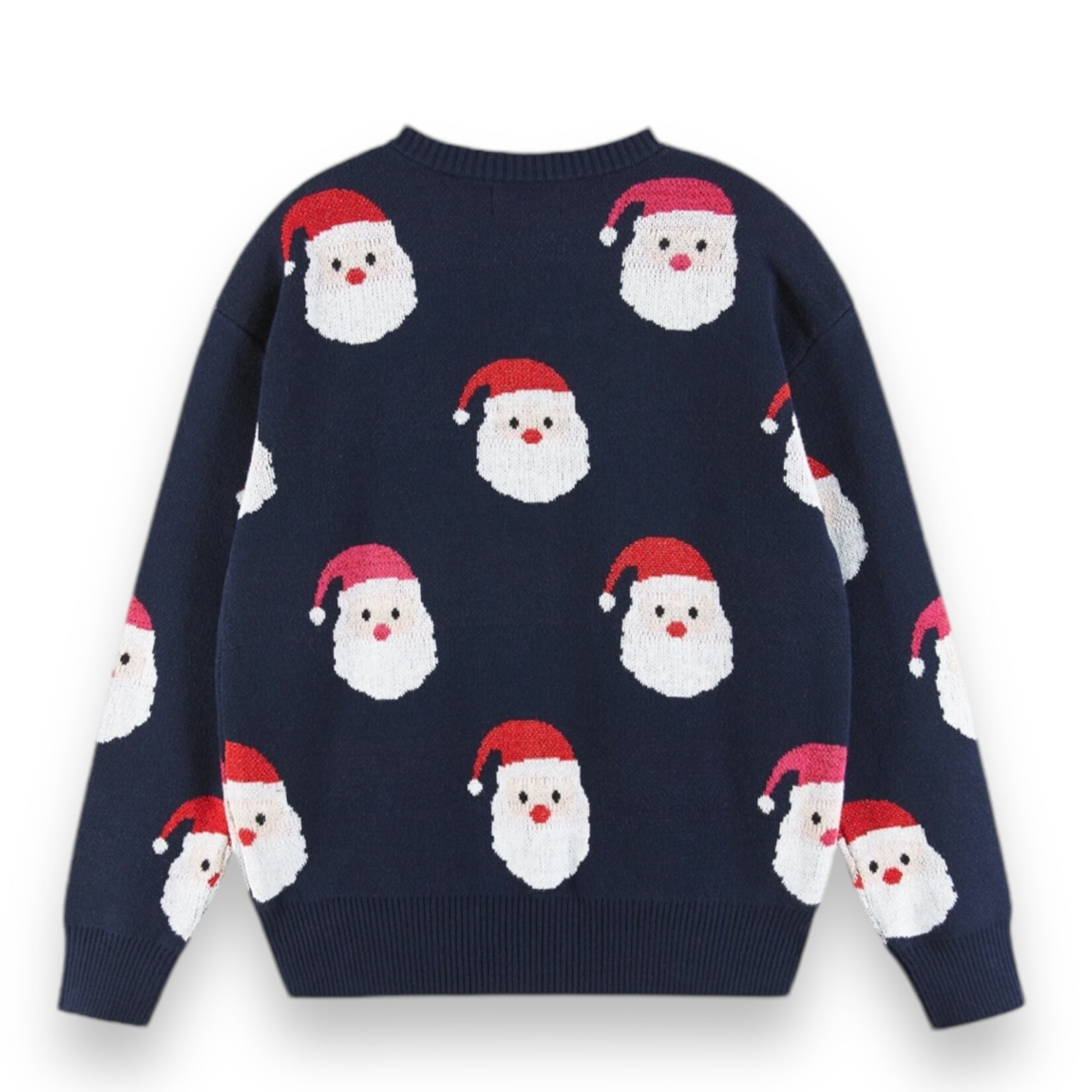 Andy & Evan Navy Santa Sweater