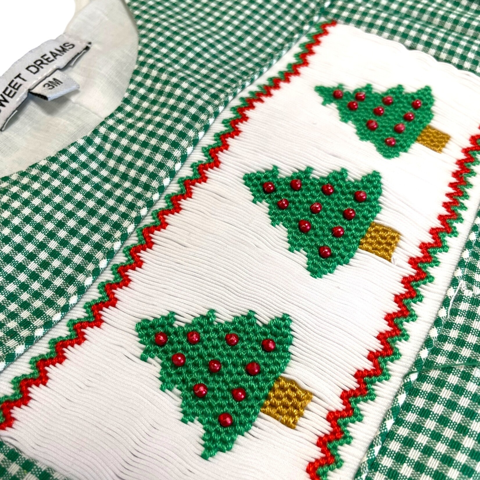 Sweet Dreams Gingham Christmas Tree Longall