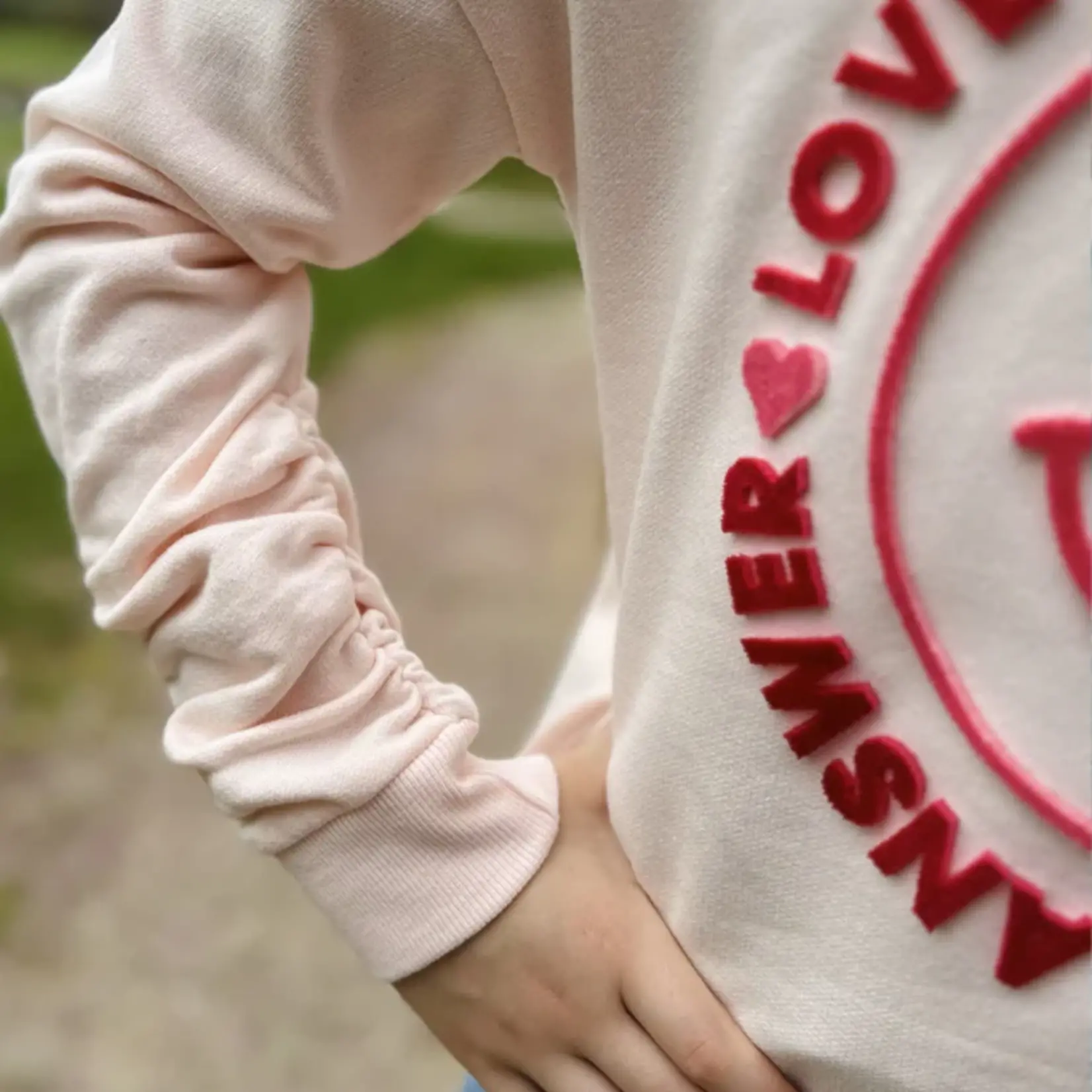 Paper Flower Love is the Answer Sweatshirt