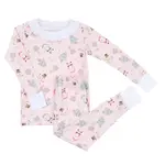 Sweet Little Christmas Ruffle PJ Set