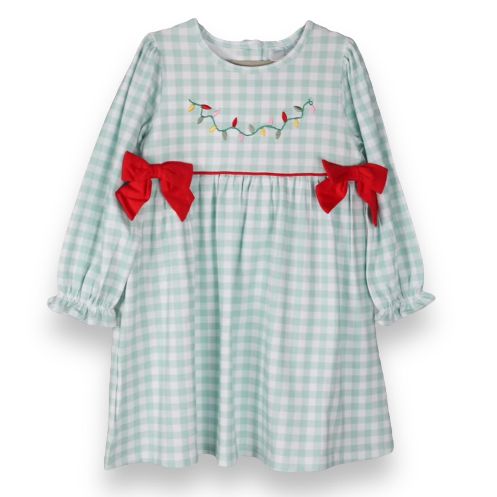 Jumping Jolly Christmas Lights Dress