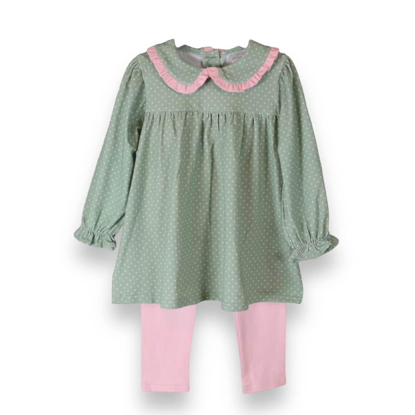 Jumping Jolly Dottie Girl Pant Set