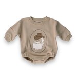 Everyday Leisure Ranch Santa Bubble Romper (Size 0-6M)