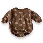 Everyday Leisure Gingerbread Bubble Romper ( Size 0-6M)