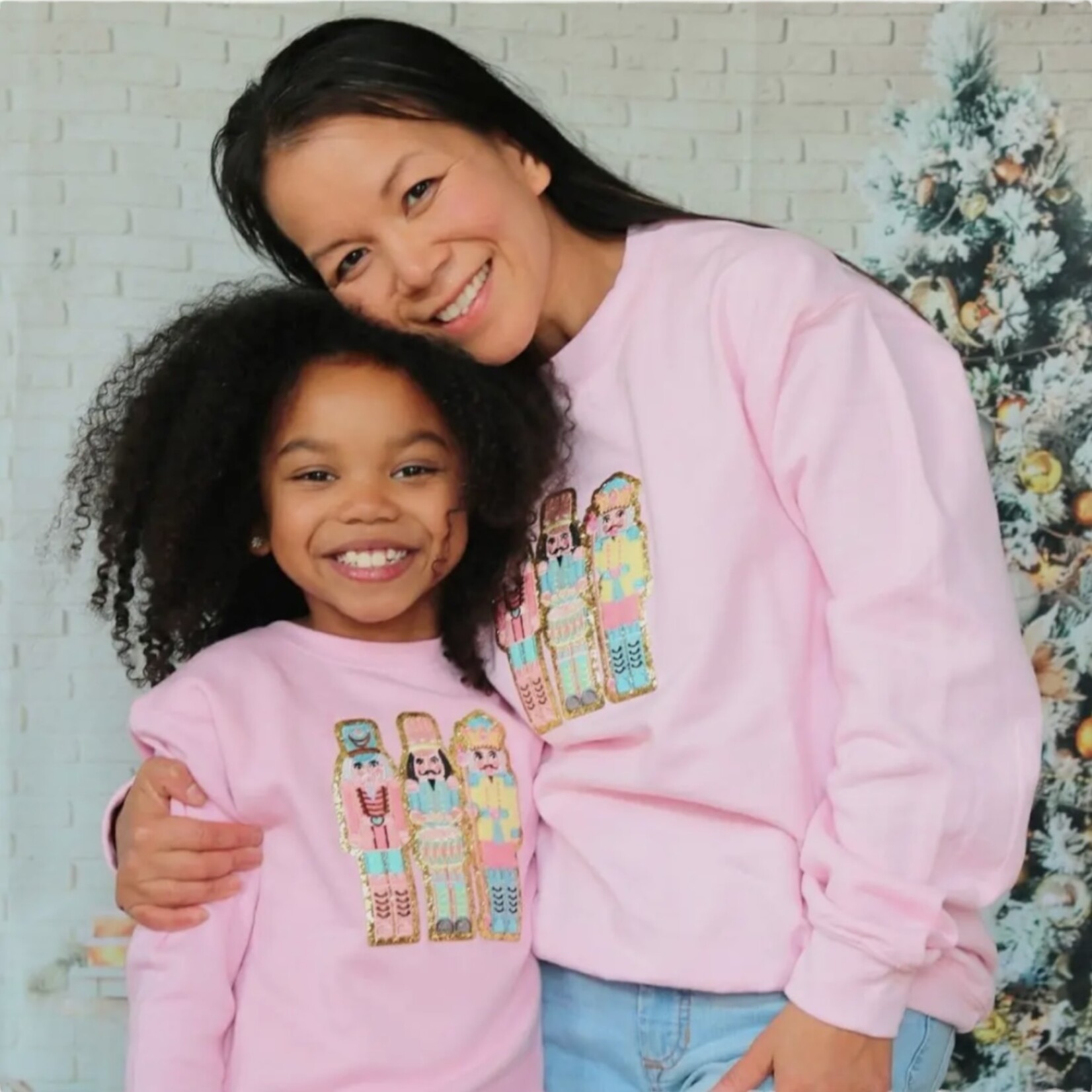 Sweet Wink Nutcracker Patch Girls Sweatshirt