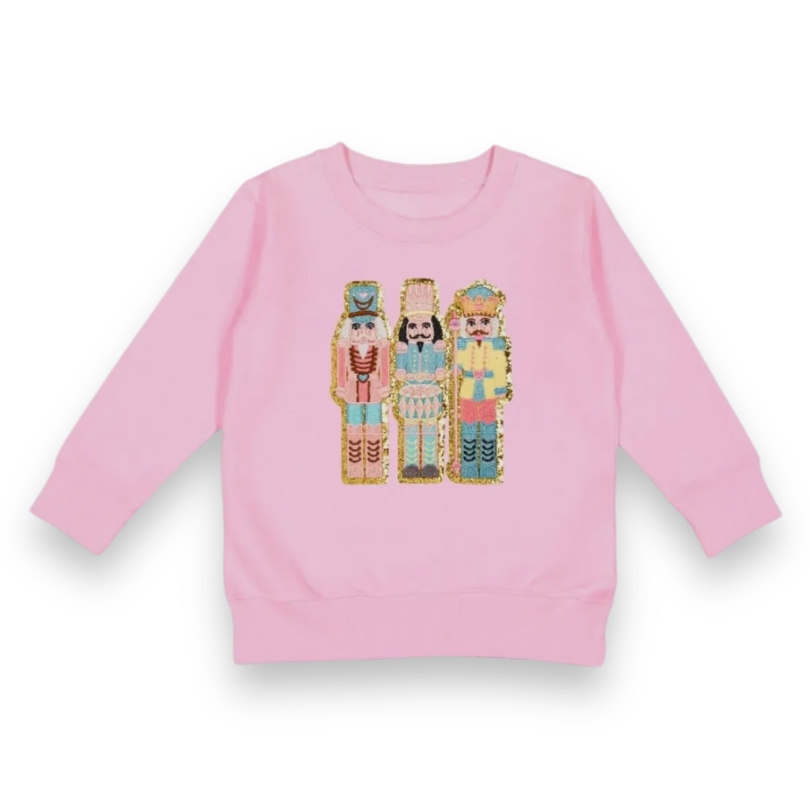 Sweet Wink Nutcracker Patch Girls Sweatshirt