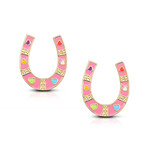 Lily Nily Horseshoe Stud Earrings