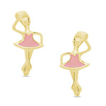 Lily Nily Ballerina Stud Earrings