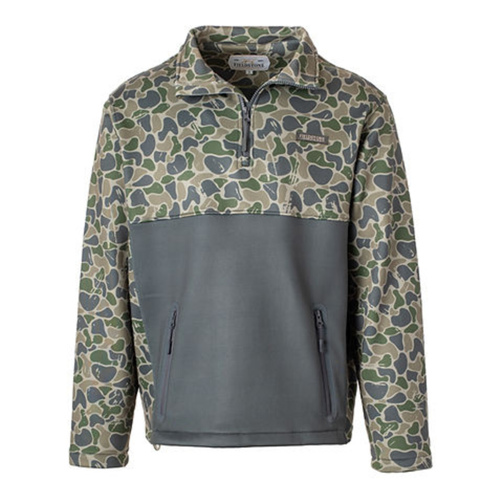 Fieldstone Backwoods Camo 1/4 Zip Fleece