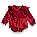 Emma Jean Burgundy Velvet Bubble