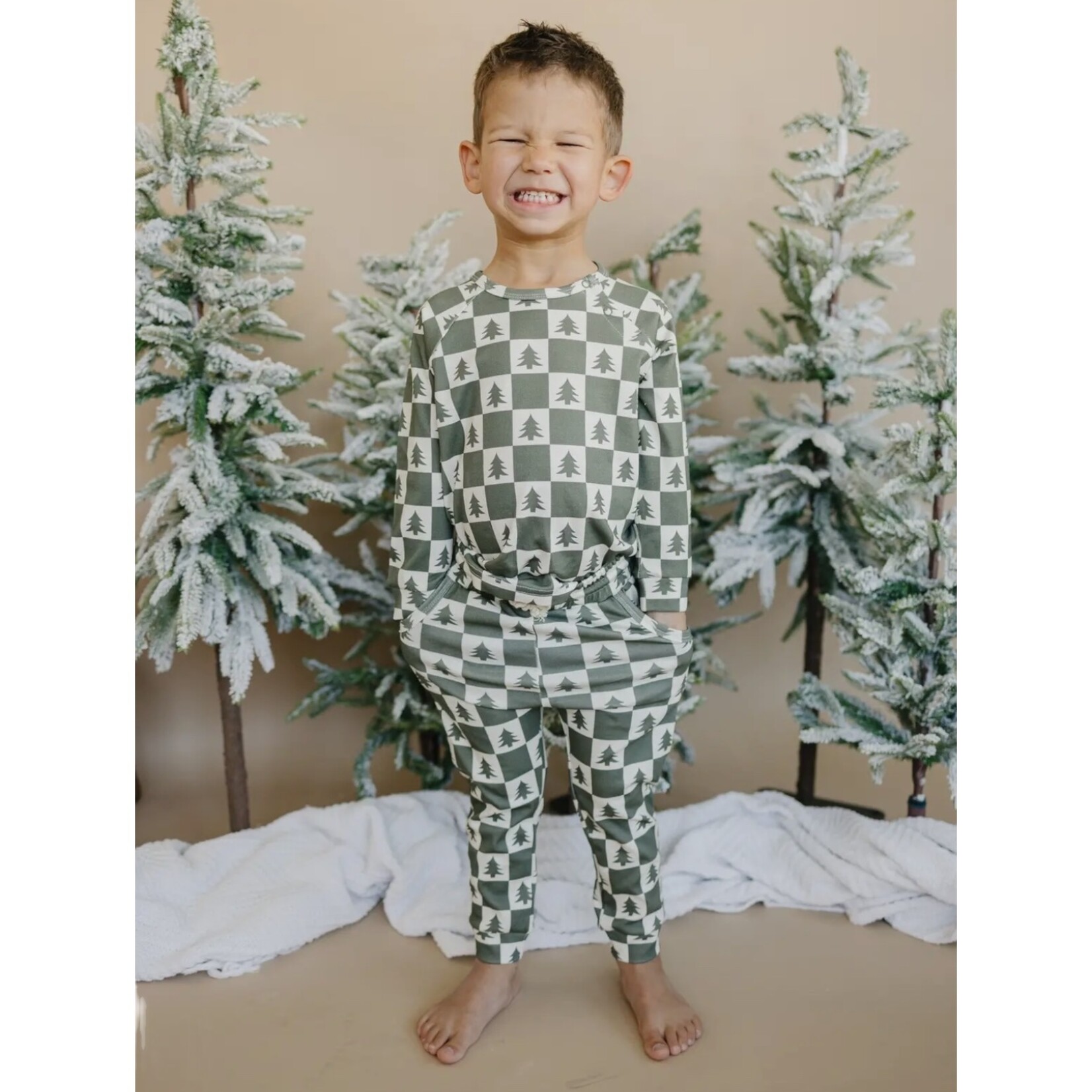 Little Joy Co. Checkered Tree Lounge Set