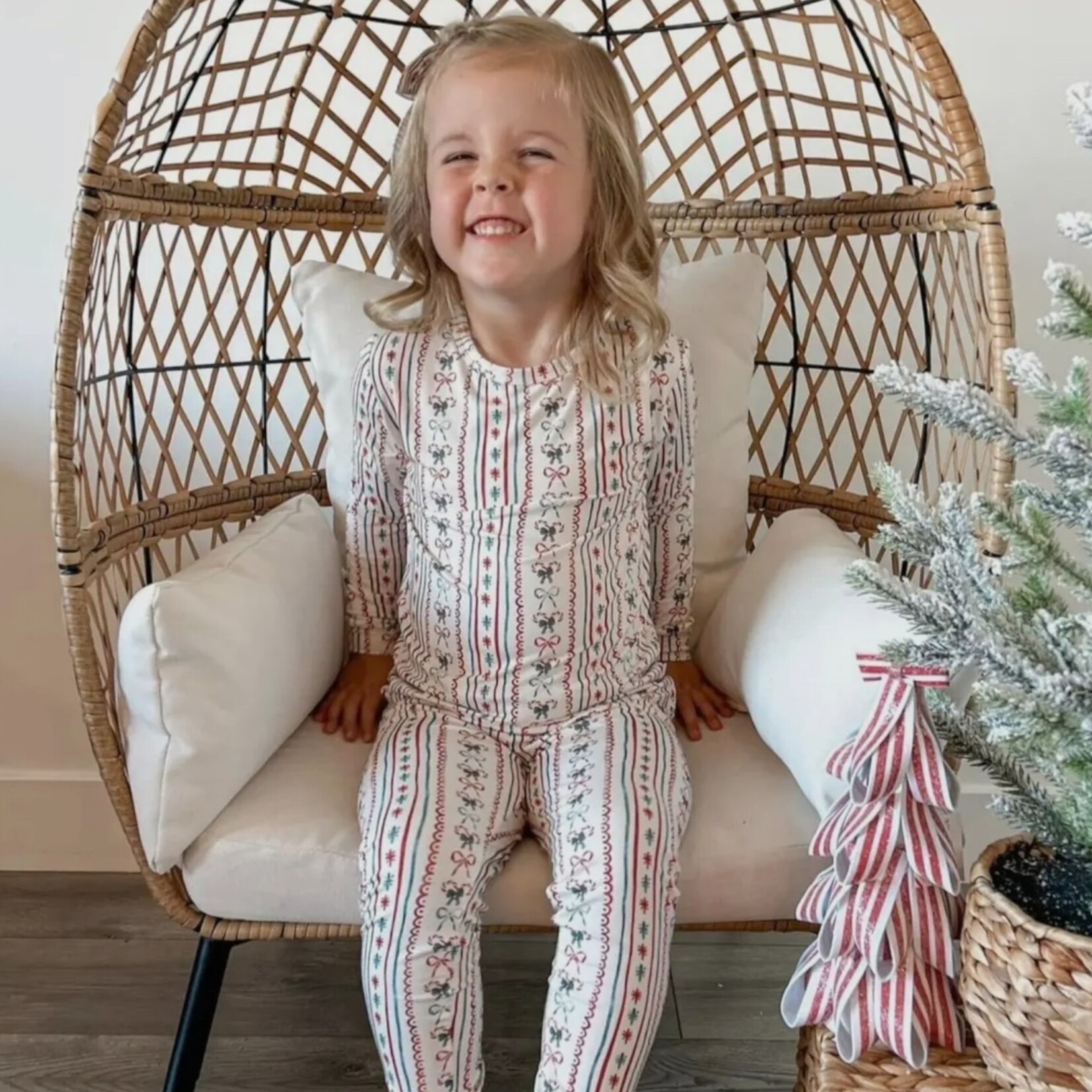 Little Joy Co. Candy Cane Lane PJ Set