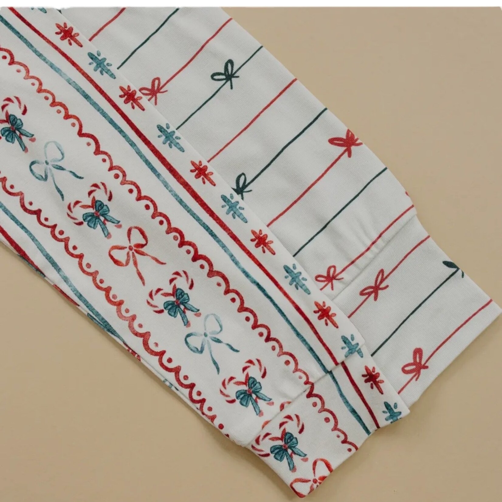 Little Joy Co. Candy Cane Lane Romper