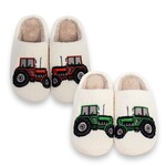 American Farm Co. Fuzzy Tractor Slippers