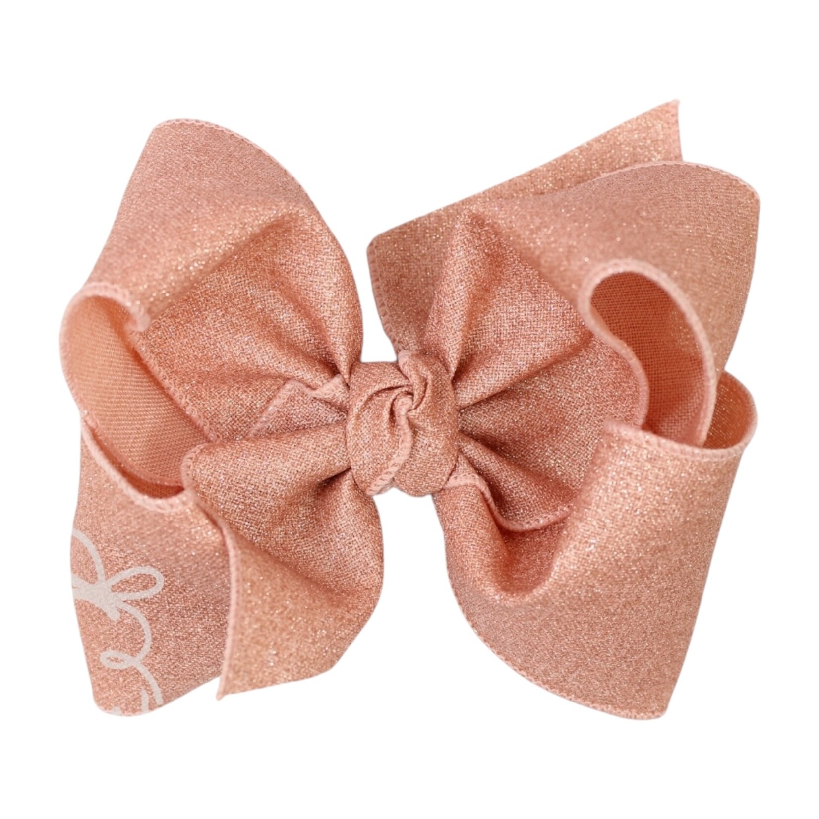 6.5" Glitter Bow