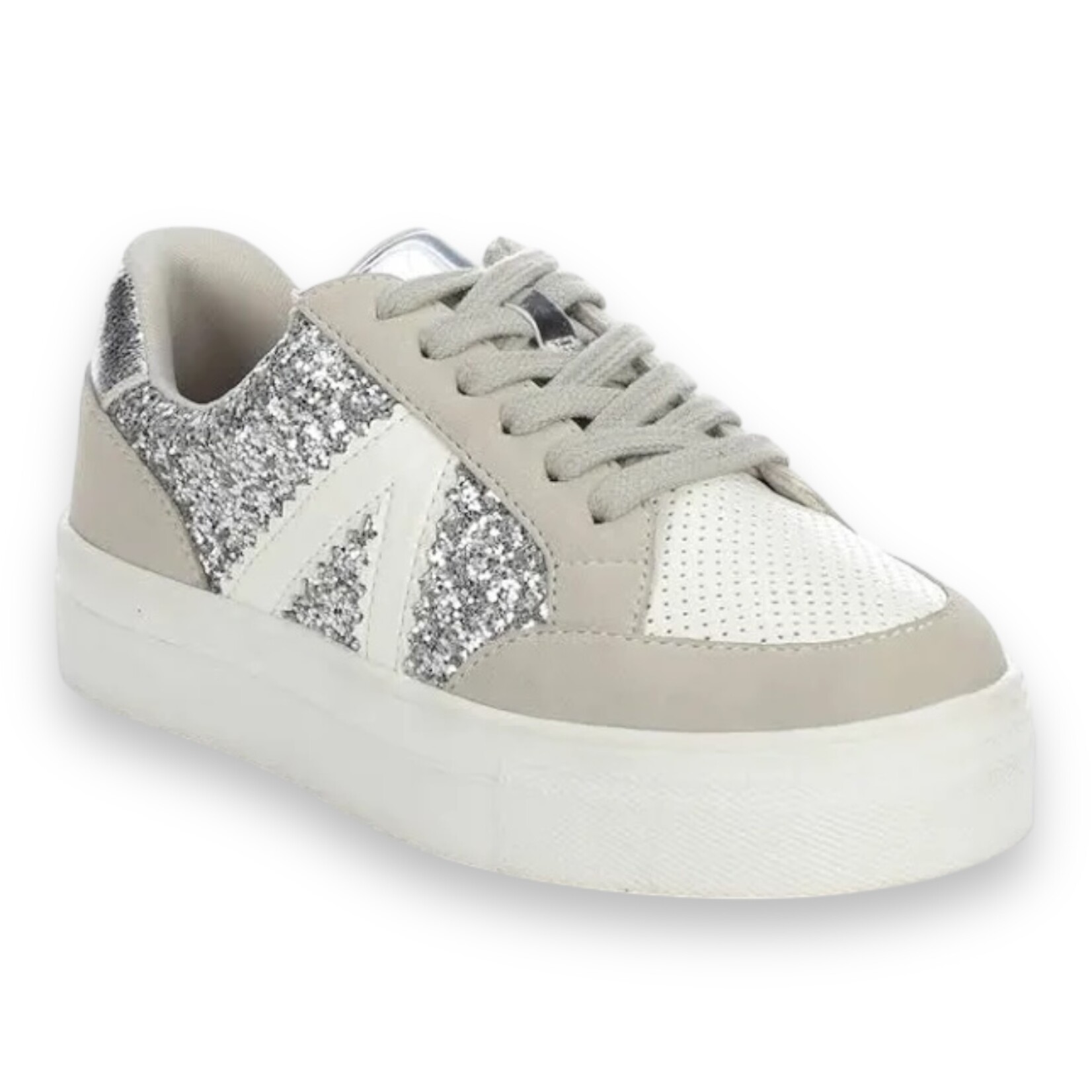 Mia Kids Tyrra Silver Glitter