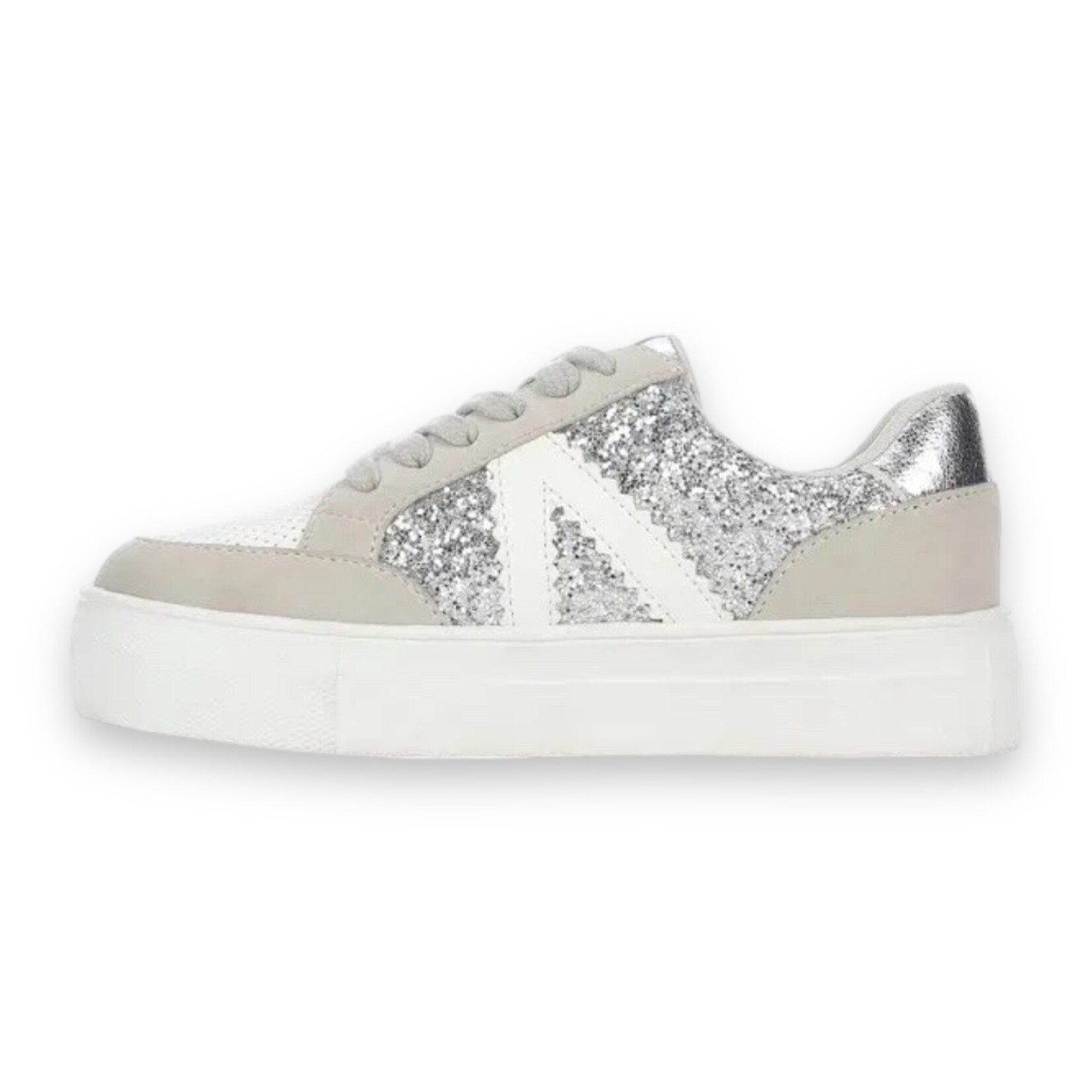 Mia Kids Tyrra Silver Glitter