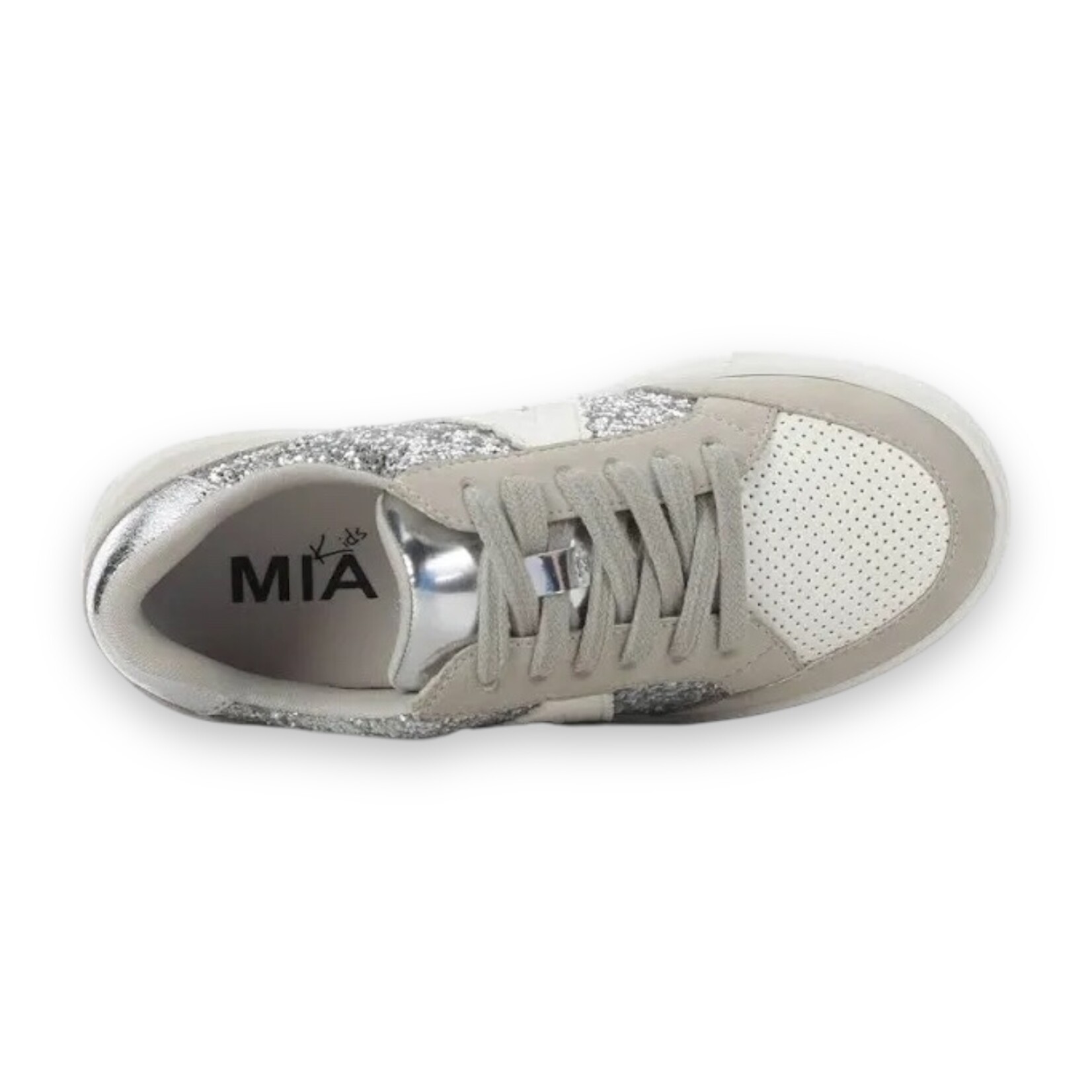 Mia Kids Tyrra Silver Glitter