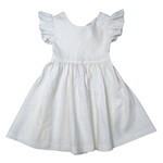 Banana Split White Linen Gabrielle Dress