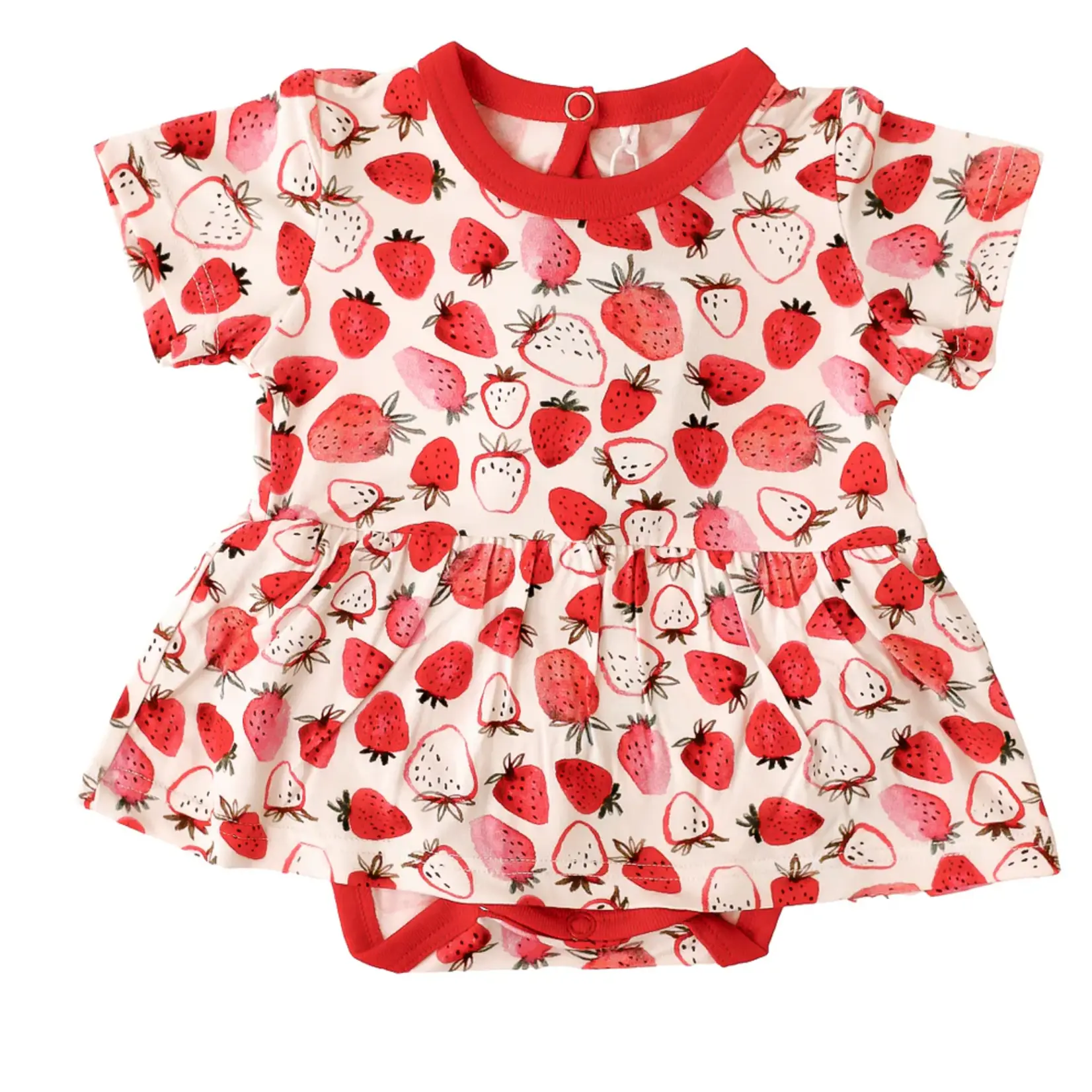 Strawberries Bodysuit Dress