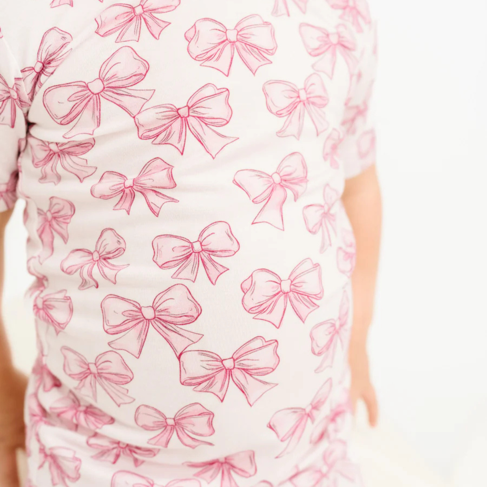 Little One Shop Pretty in Pink Bamboo PJ Set