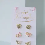 Great Pretenders Dazzle Earrings 3pk