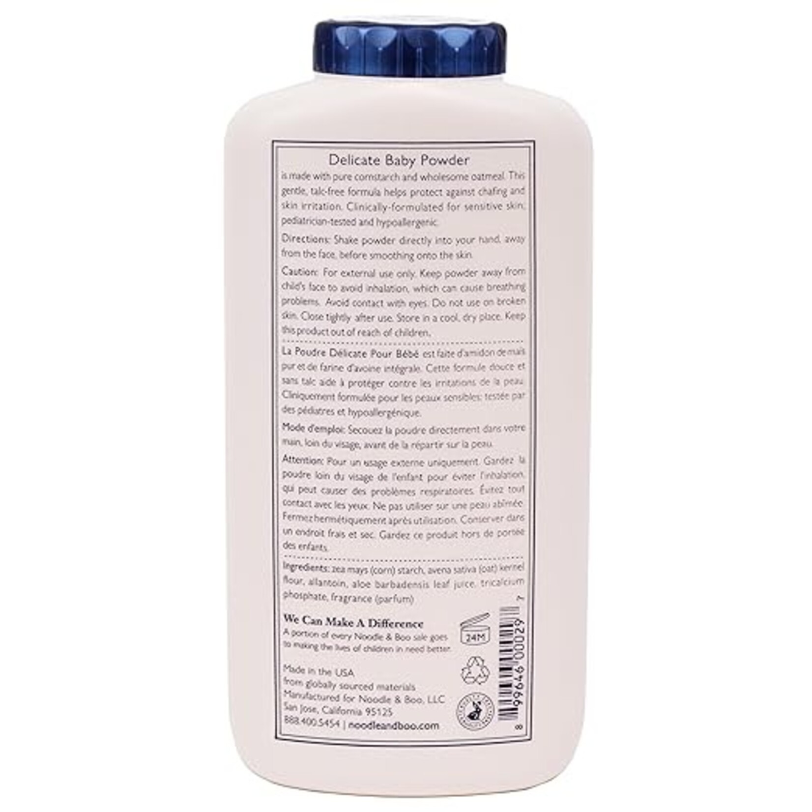 Noodle & Boo Delicate Baby Powder 8.8oz