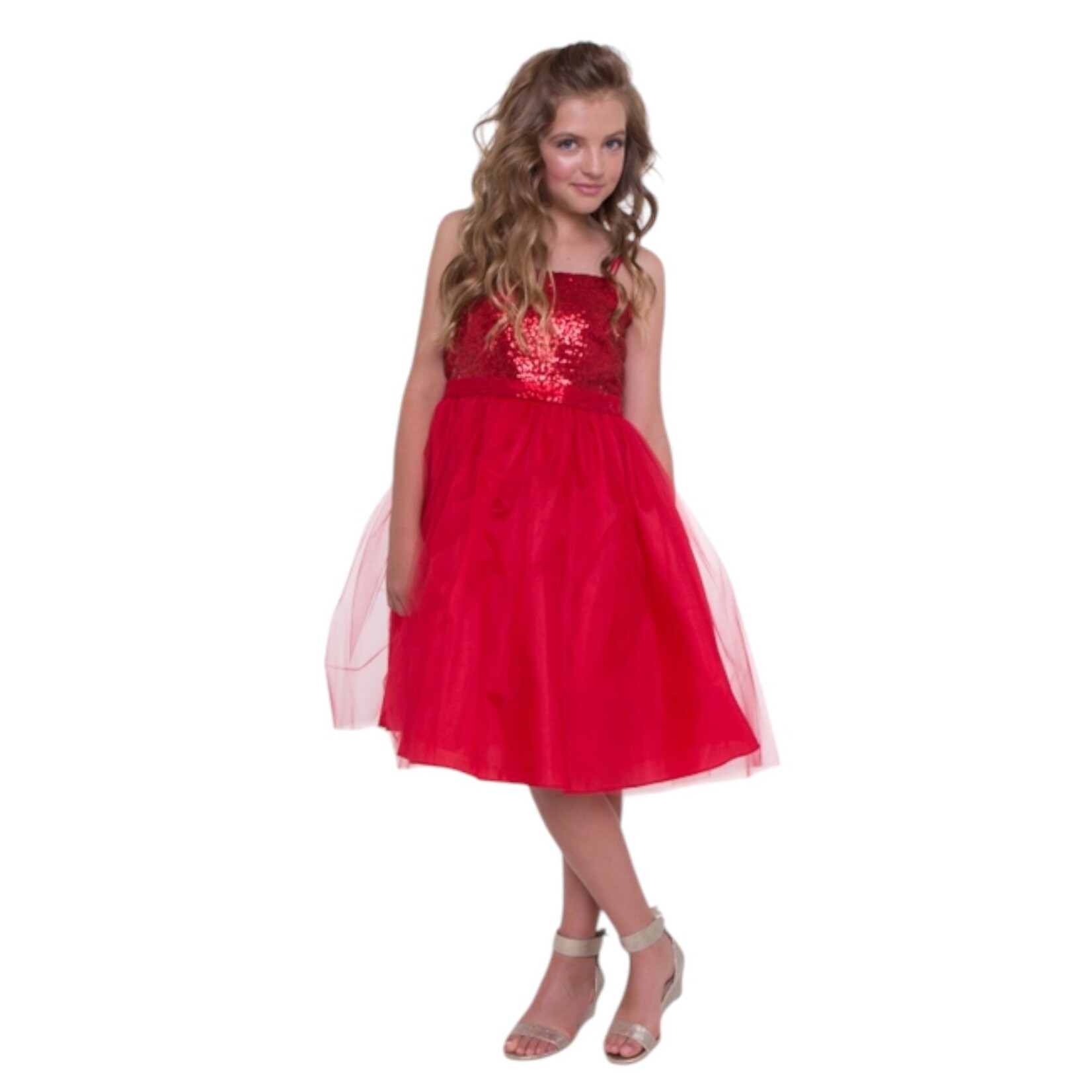 Adele Dress - Red
