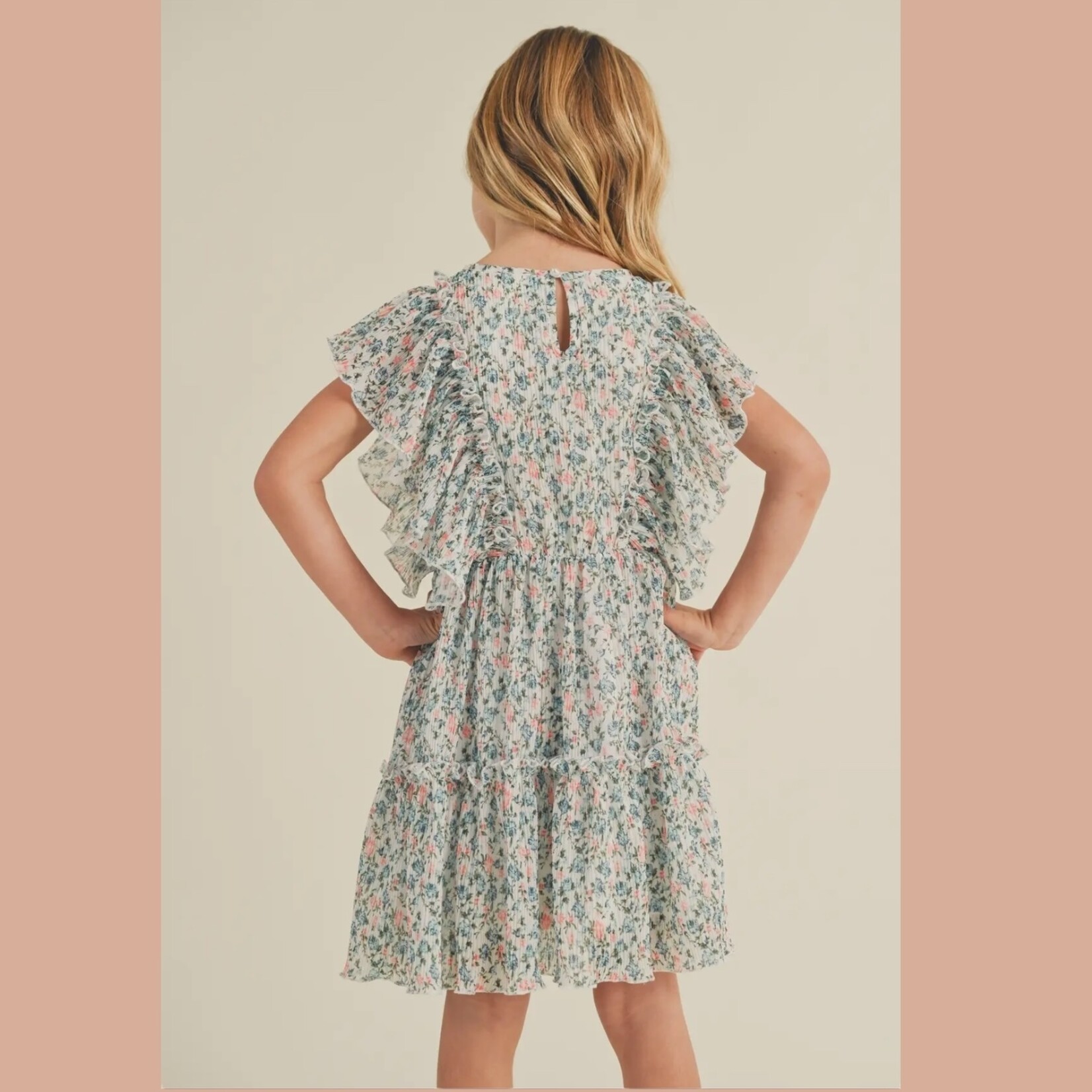 Heart and Arrow Spring Ruffle Tiered Dress