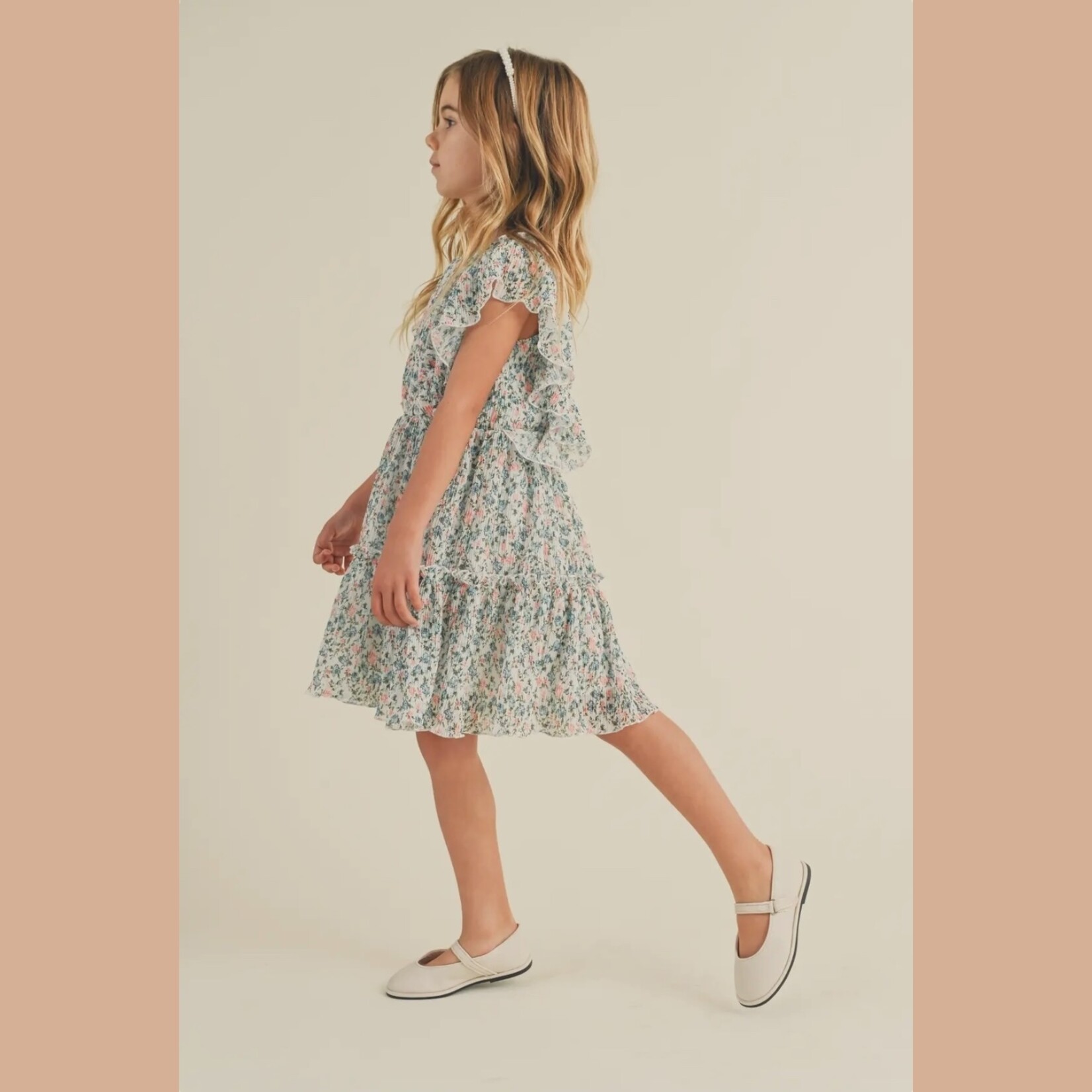 Heart and Arrow Spring Ruffle Tiered Dress