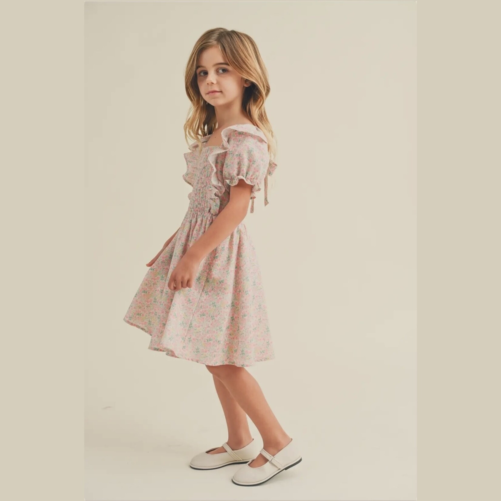 Heart and Arrow Floral Fit & Flare Dress