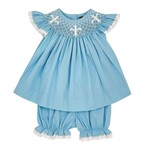 Banana Split Faith Smocked Bloomer Set