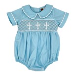 Banana Split Faith Smocked Bubble
