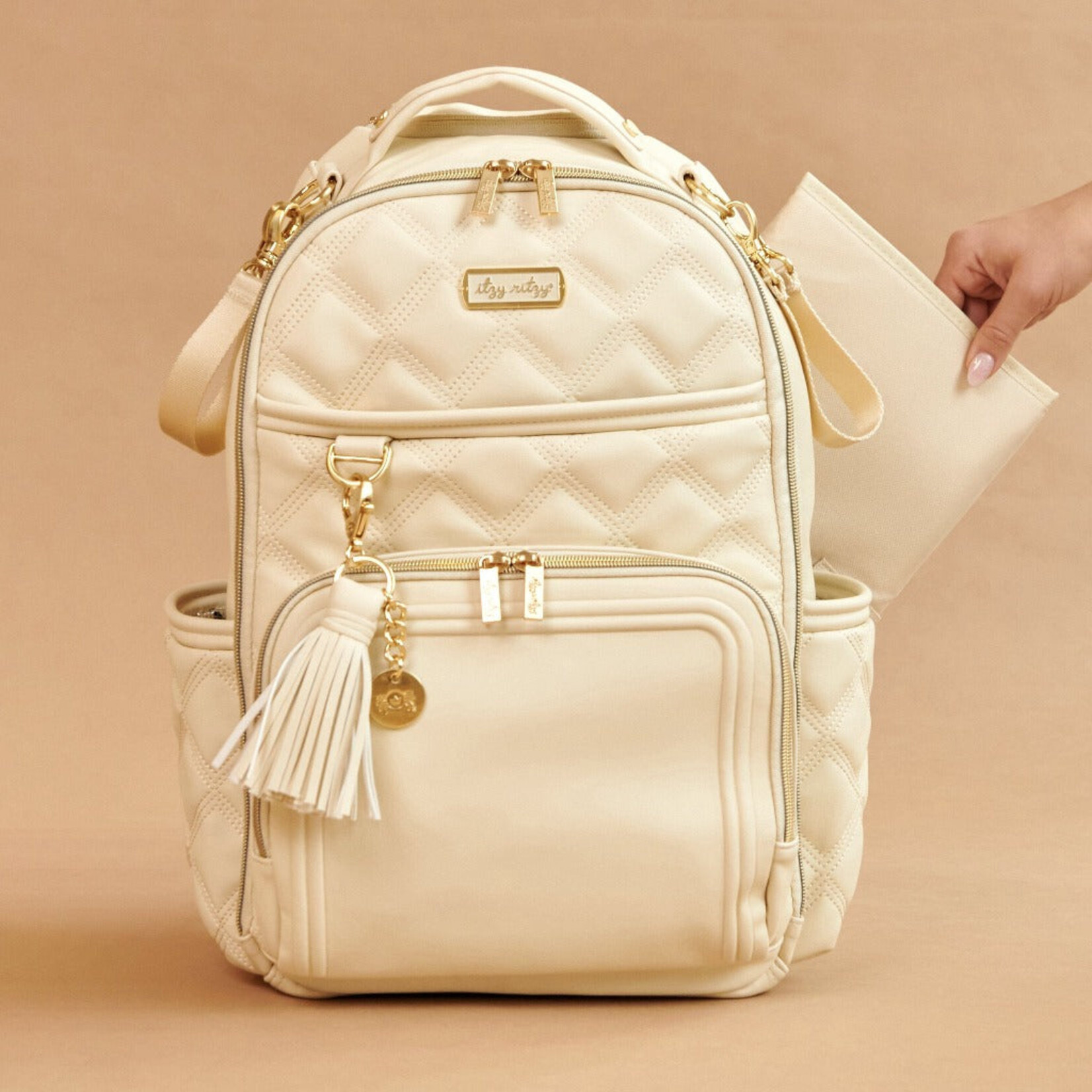 Itzy Ritzy Milk & Honey Boss Plus Backpack Diaper Bag