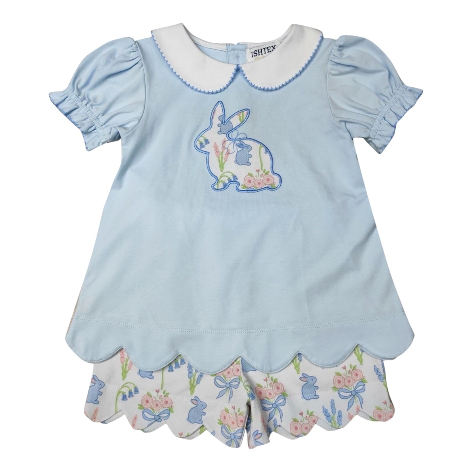 Ishtex Bunny Bouquet Short Set